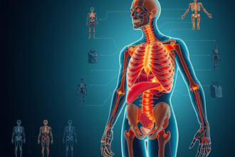 do medical, scientific and biology illustrations for you