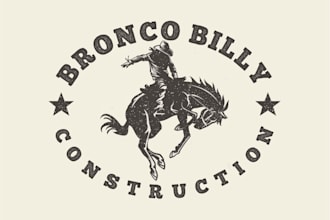 do a branding or business rodeo logo design and branding kit