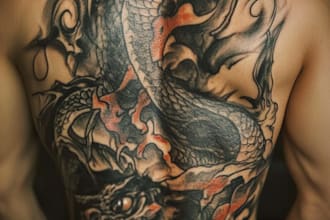 draw a tattoo design for a small tattoo