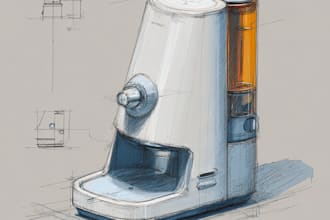 build up your idea by sketching and 3d modeling