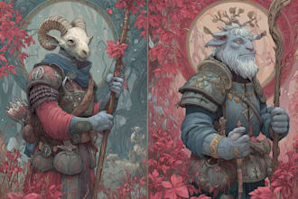draw fantasy illustrations, concept art, and card game art