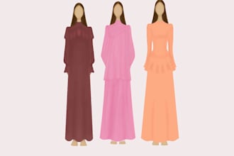design outfits for men, women and kids