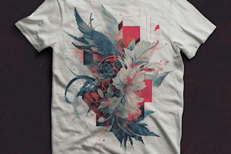 do minimalist t shirt design and typography t shirt design