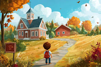 illustrate children story book illustration KDP childrens