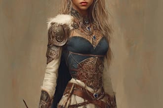 paint your dark fantasy creature