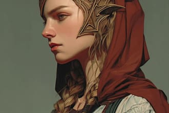 create fantasy character, monster, humanoid, dnd or similar