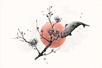drawn and design cute simple tattoo based on your concept