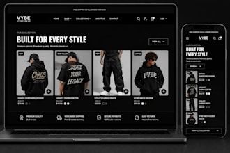 clothing store shopify store fashion shopify store streetwear shopify store