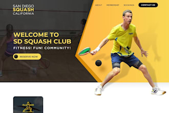 design squarespace athletics website football soccer basketball club website