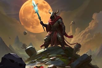 draw fantasy illustrations, concept art, and card game art