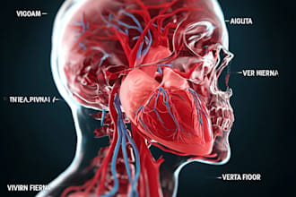 draw human anatomy, medical illustrations and diagrams