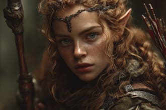 do realistic or fantasy portrait