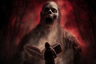 create horror fantasy book covers or ebook design