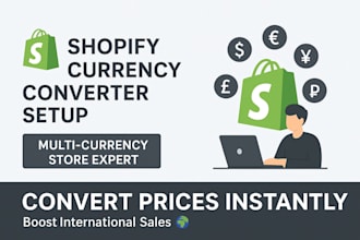 setup multi currency converter language changer location changer for ur shopify