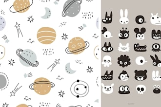 design unique seamless pattern, line art pattern,  print textile, fabric pattern