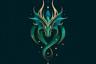 make a custom fantasy, logo design