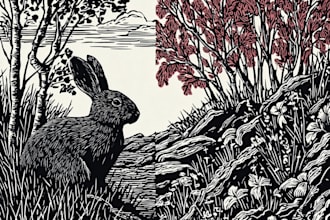 create a linocut illustration
