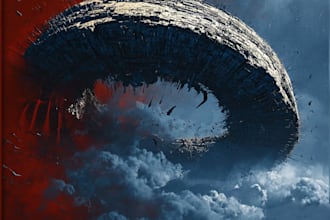 create sci fi illustrations