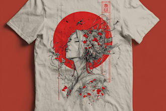 design t shirt illustration