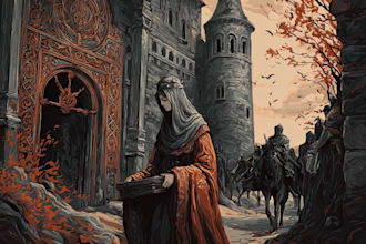 create stunning medieval fantasy illustrations with details