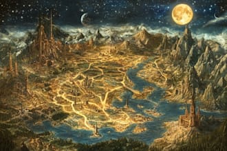 do map design map maker fantasy map map illustration