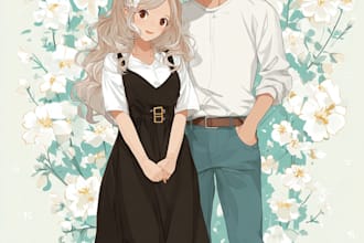 design a anime character for you
