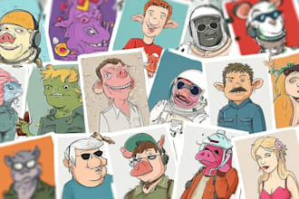 design personal whatsapp, telegram and other chat stickers