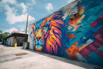 create custom graffiti art designs murals and wall arts