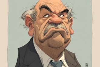 turn your photo into a fun cartoon caricature
