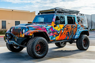 make branding vehicle wrap, car wrap, van wrap,