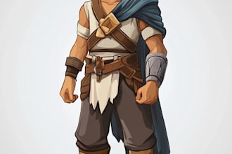 don2d game character illustration