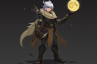 create concept art and illustration