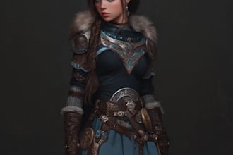 create realistic and fantasy character art