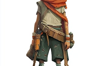 design and animate 2d game asset