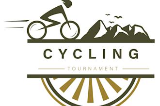 make professional modern business 3d bike ride logo design