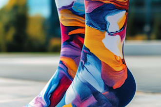 design unique socks design and custom socks