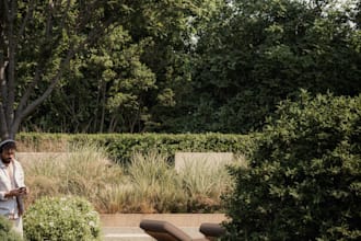 create realistic 3d landscape, garden, and backyard  design renderings