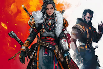 draw fantasy illustrations, concept art, and card game art