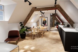 do 3d startup office, reception room, confernce room, gaming, meeting room