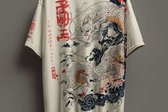 have a  t shirt illustration