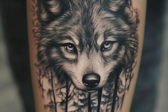 draw a realistic tattoo design