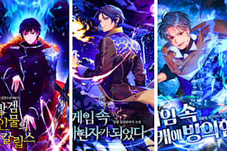 draw light novel manhwa webtoon novel cover shonen anime romance cover art