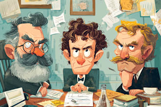 do political or social cartoons