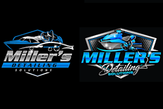 design wonderful boat detailing logo