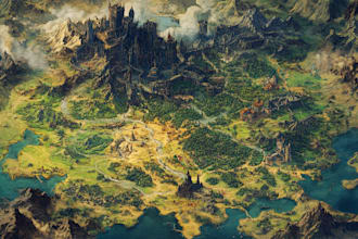 fantasy map design map illustration fantasy map
