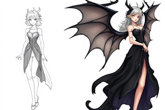 illustrate fantasy art creatures and fantasy art creatures