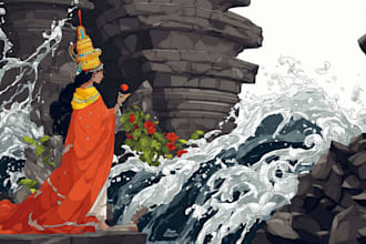 design mystical fantasy portraits inspired by ancient magic