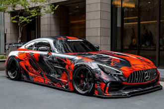 design car wrap vehicle wrap truck wrap boat