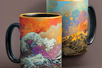 make a awesome mug designs