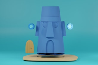 modify fix and model stl files for 3d printing design